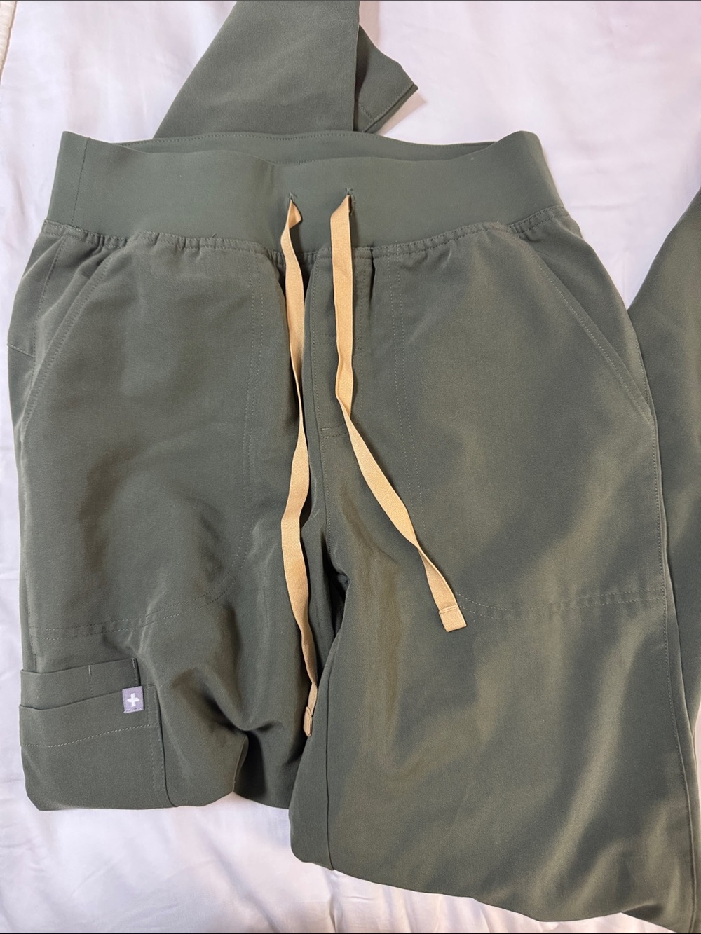 Figs Scrubs Set Green